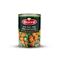 GREEN PEAS WITH CARROTS