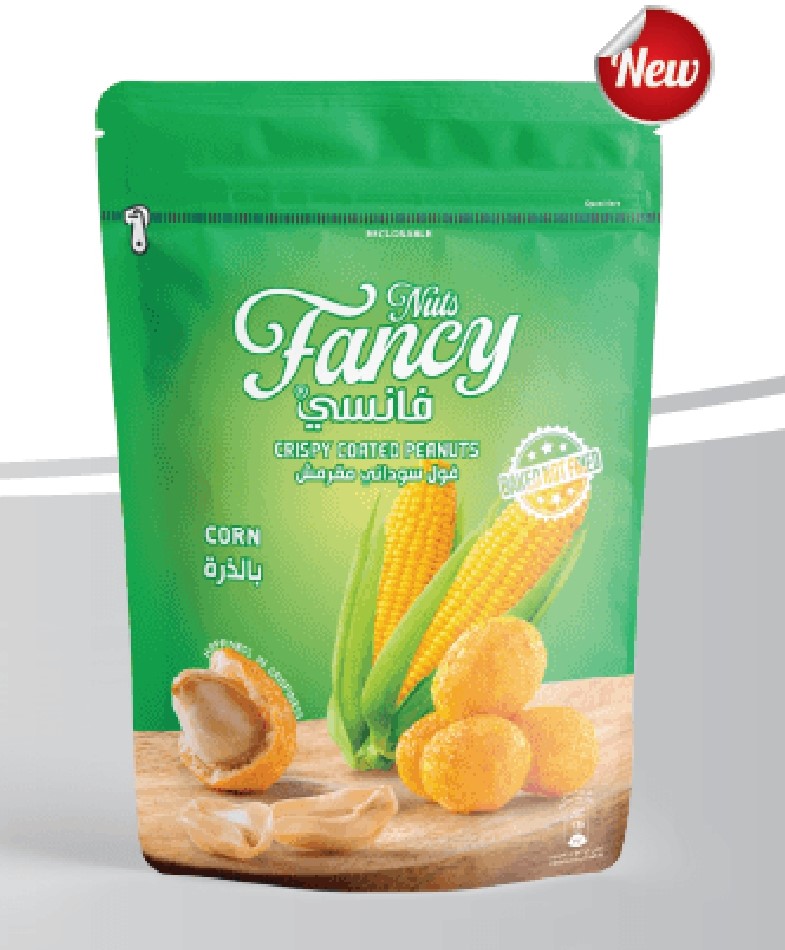 Crispy coated peanuts DOY250g (CORN)