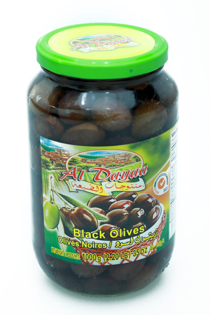 Al Dayaa Black olives 3000 G