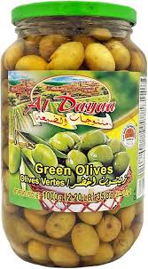 Al Dayaa Green olives 1000G